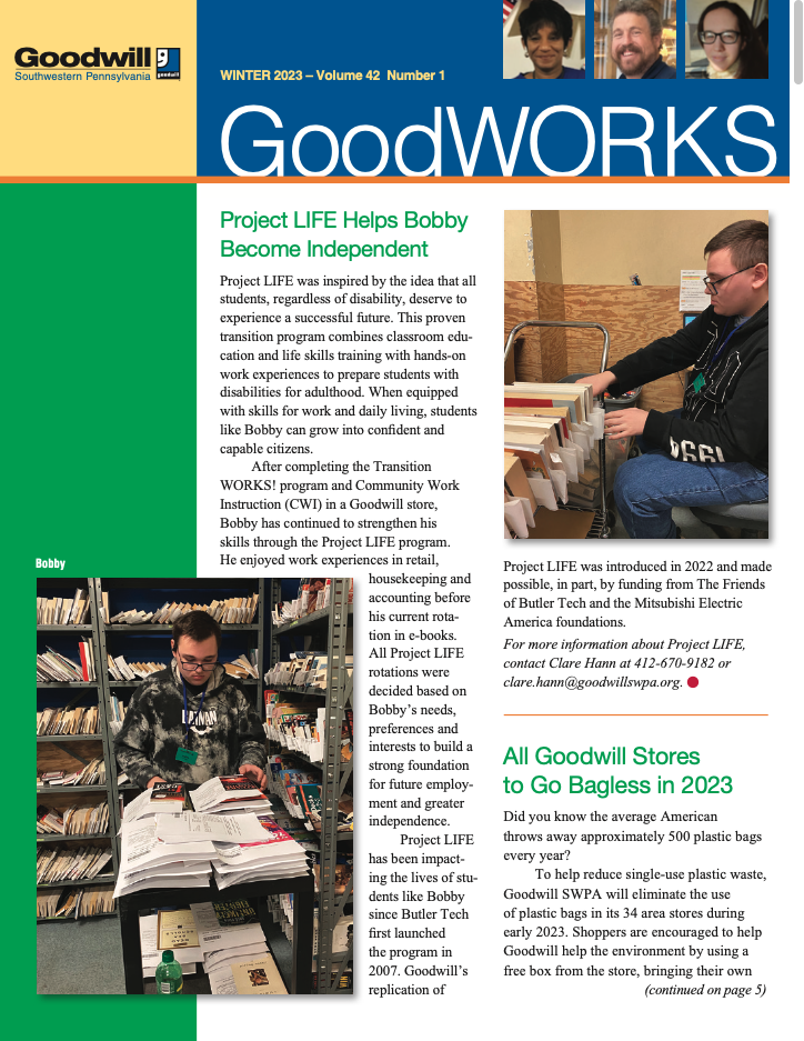 Publications - Goodwill of North Central West Virginia